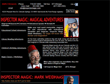 Tablet Screenshot of inspectormagic.com
